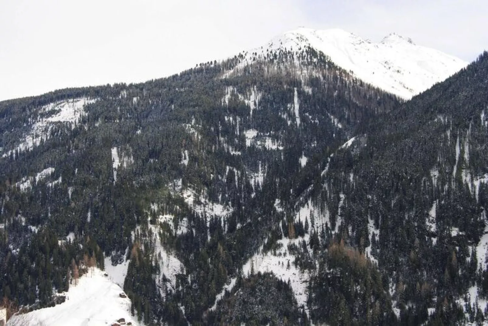 Val Sinestra - Typ A-Uitzicht winter