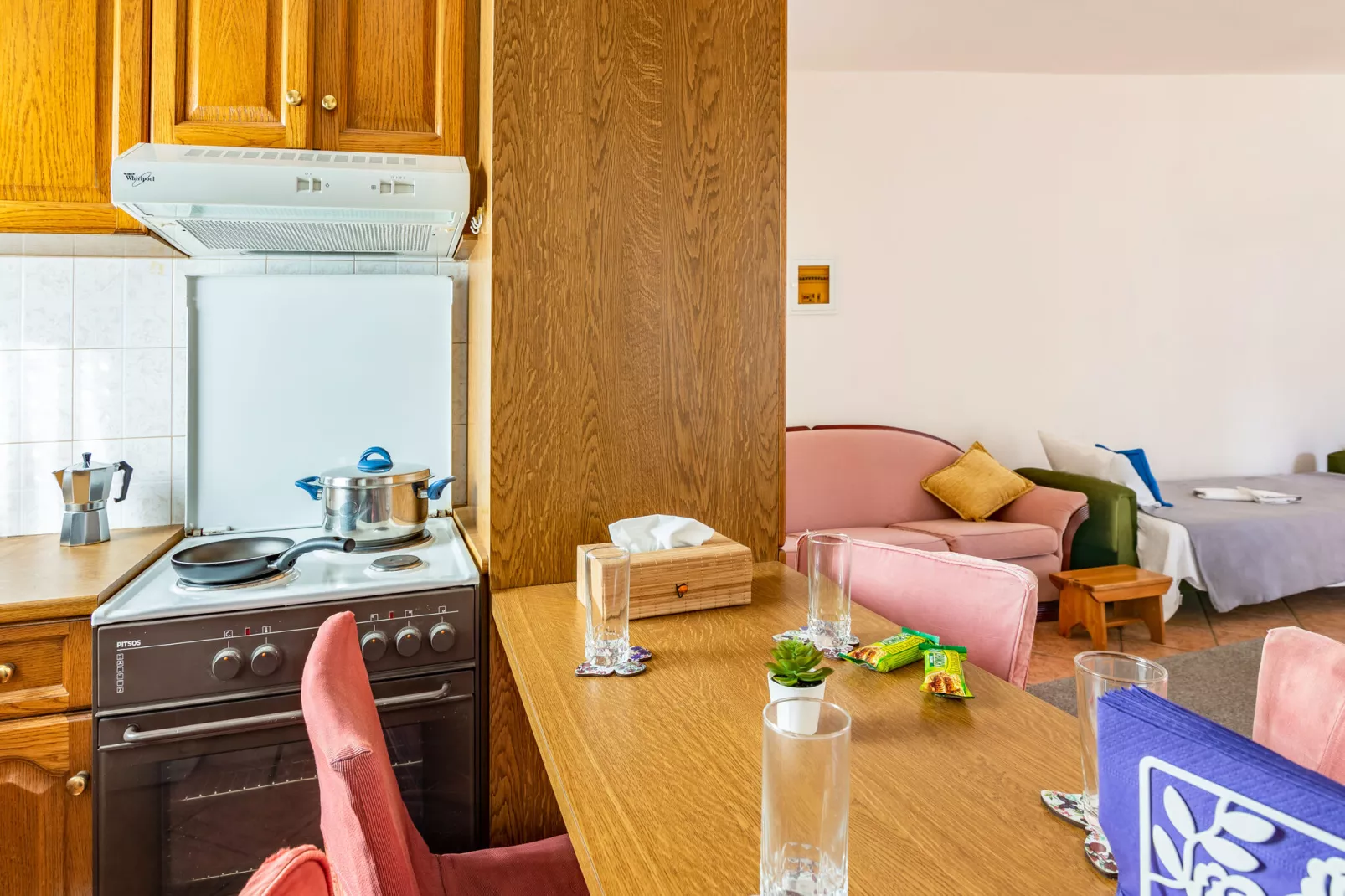Small apartment in Porto Rafti Area-Keuken