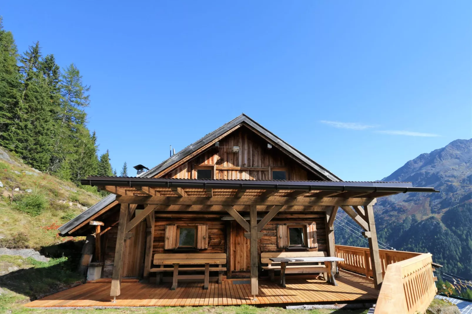 Vakantiehuis Siggi's Almhütte, Sölden-Buitenkant zomer