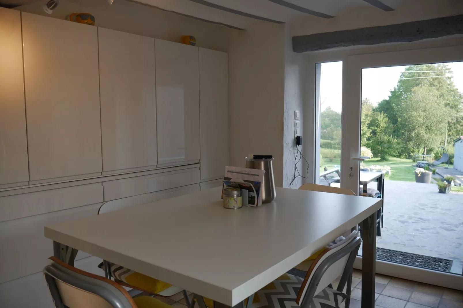 Charmante habitation située à la Reid avec Jacuzzi-Keuken