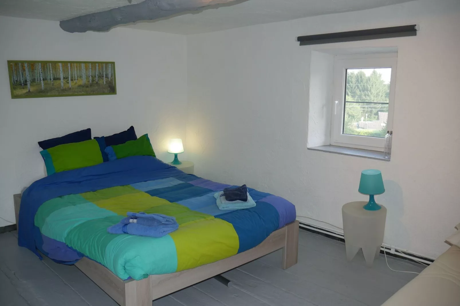 Charmante habitation située à la Reid avec Jacuzzi-Slaapkamer