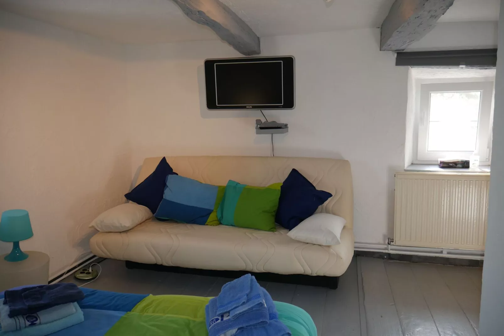 Charmante habitation située à la Reid avec Jacuzzi-Slaapkamer