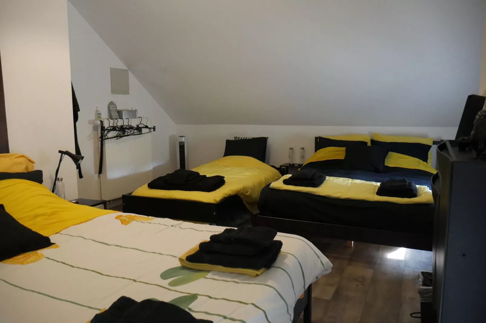 Charmante habitation située à la Reid avec Jacuzzi-Slaapkamer
