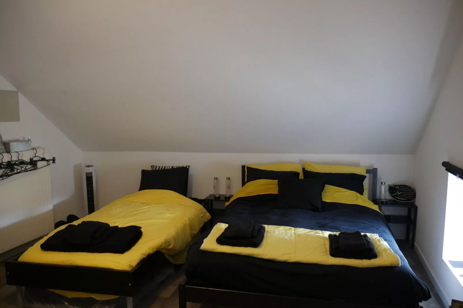 Charmante habitation située à la Reid avec Jacuzzi-Slaapkamer