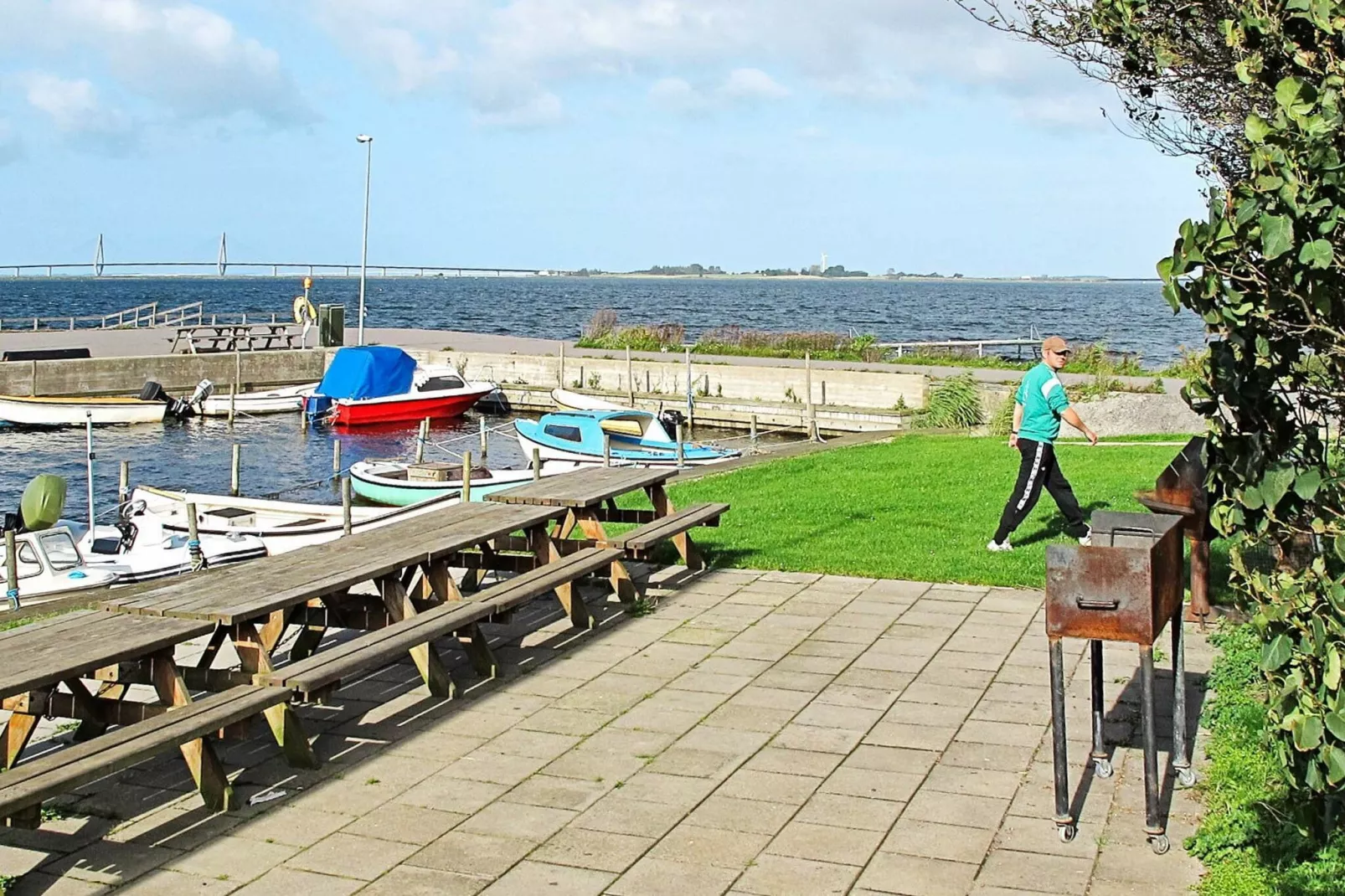 Ontspannen vakantiehuis in Bogø By met mooie uitzichten-Ongemarkeerd