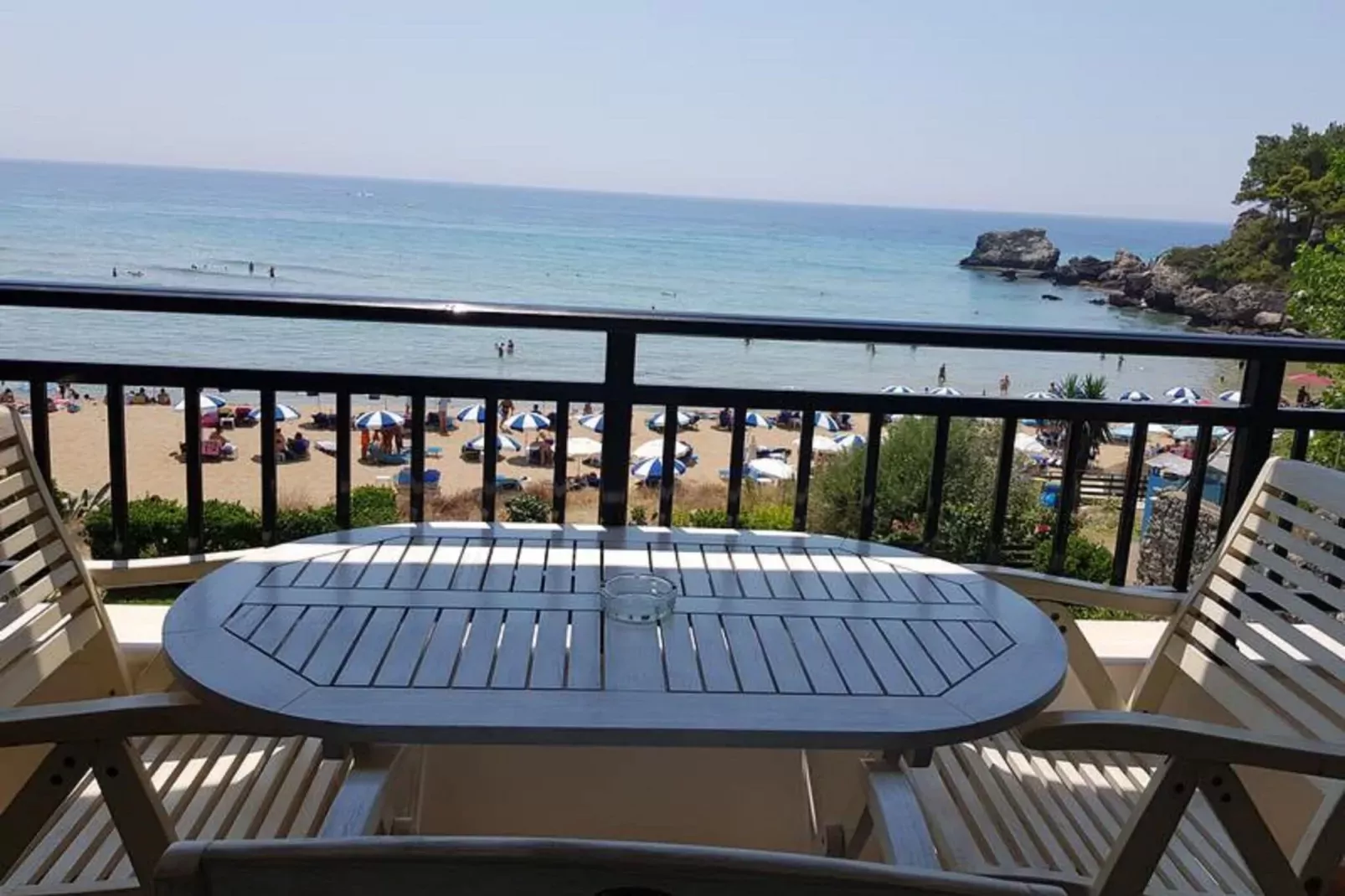 Glyfada Beachfront 2-Terrasbalkon