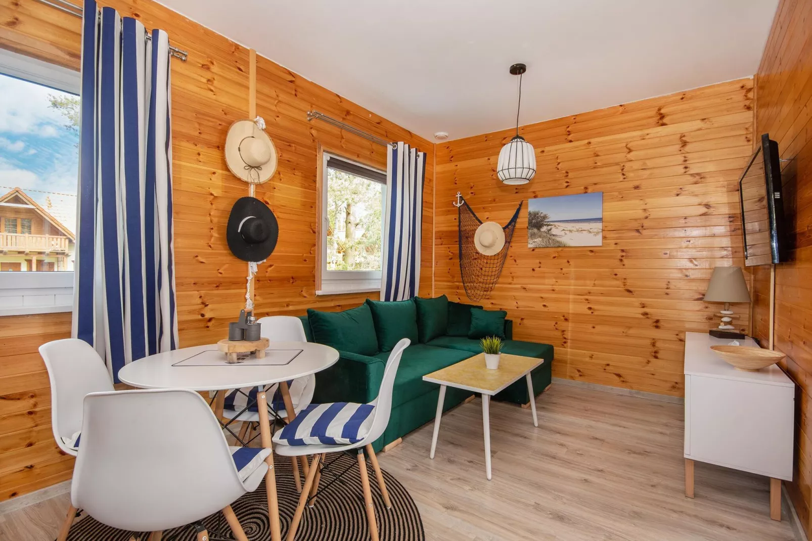 Apartament Nr 1 Jarosławiec-Woonkamer