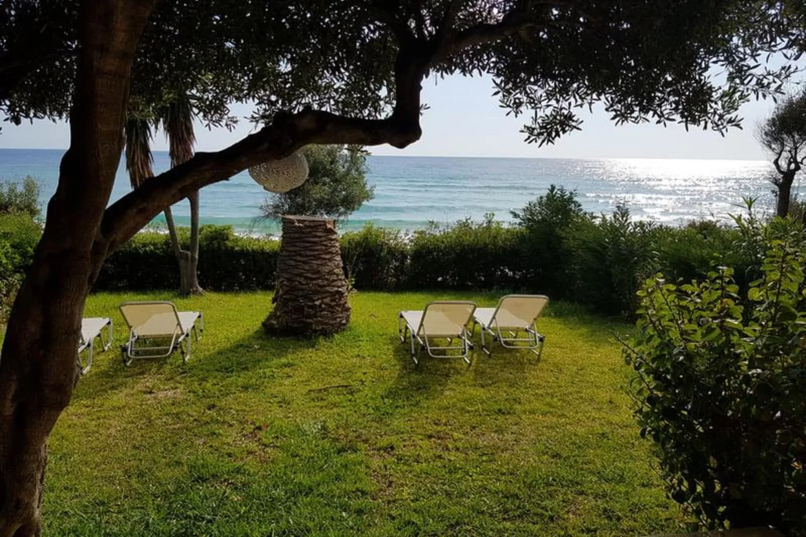 Glyfada Beachfront Housel Ab4g-Uitzicht zomer