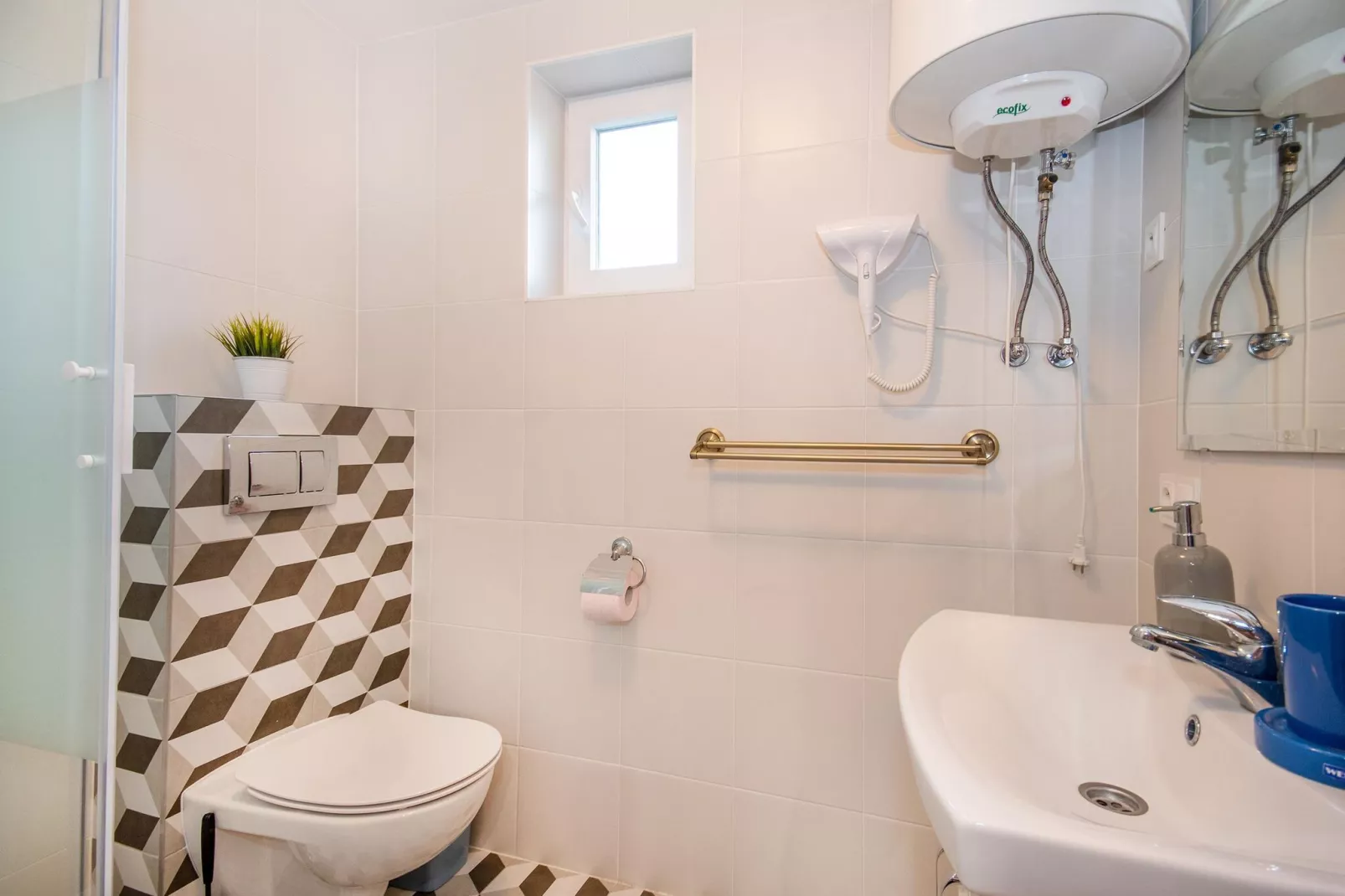 Apartament Nr 4 Jarosławiec-Badkamer