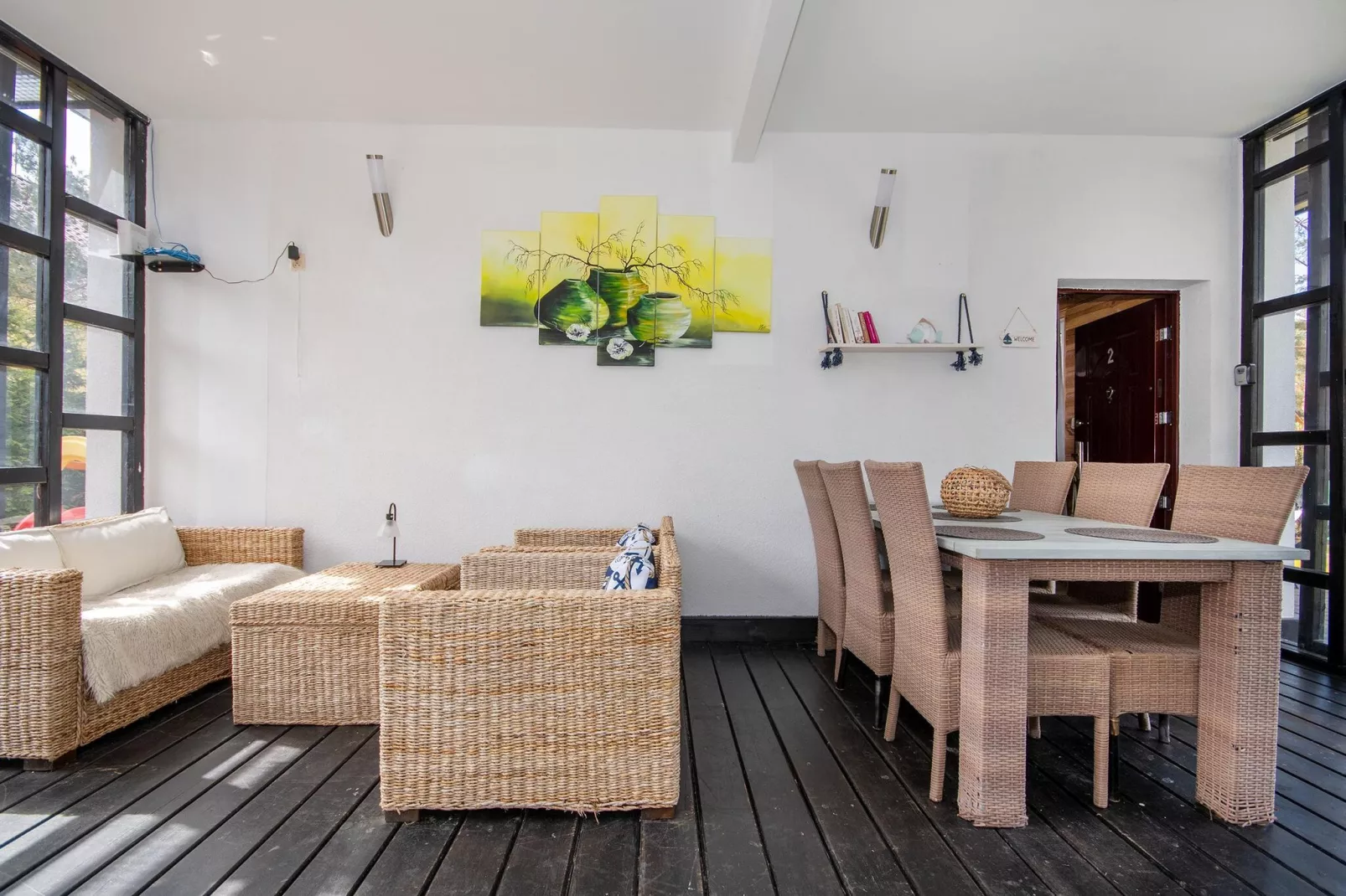 Apartament Nr 4 Jarosławiec-Eetkamer