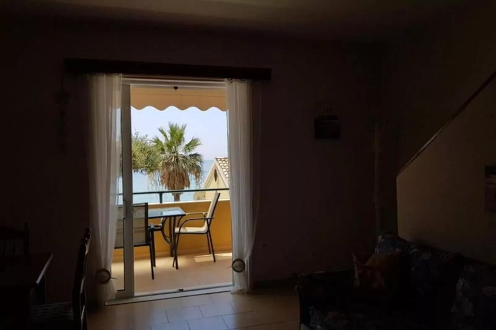 Corfu Glyfada Apartment 60-Terrasbalkon