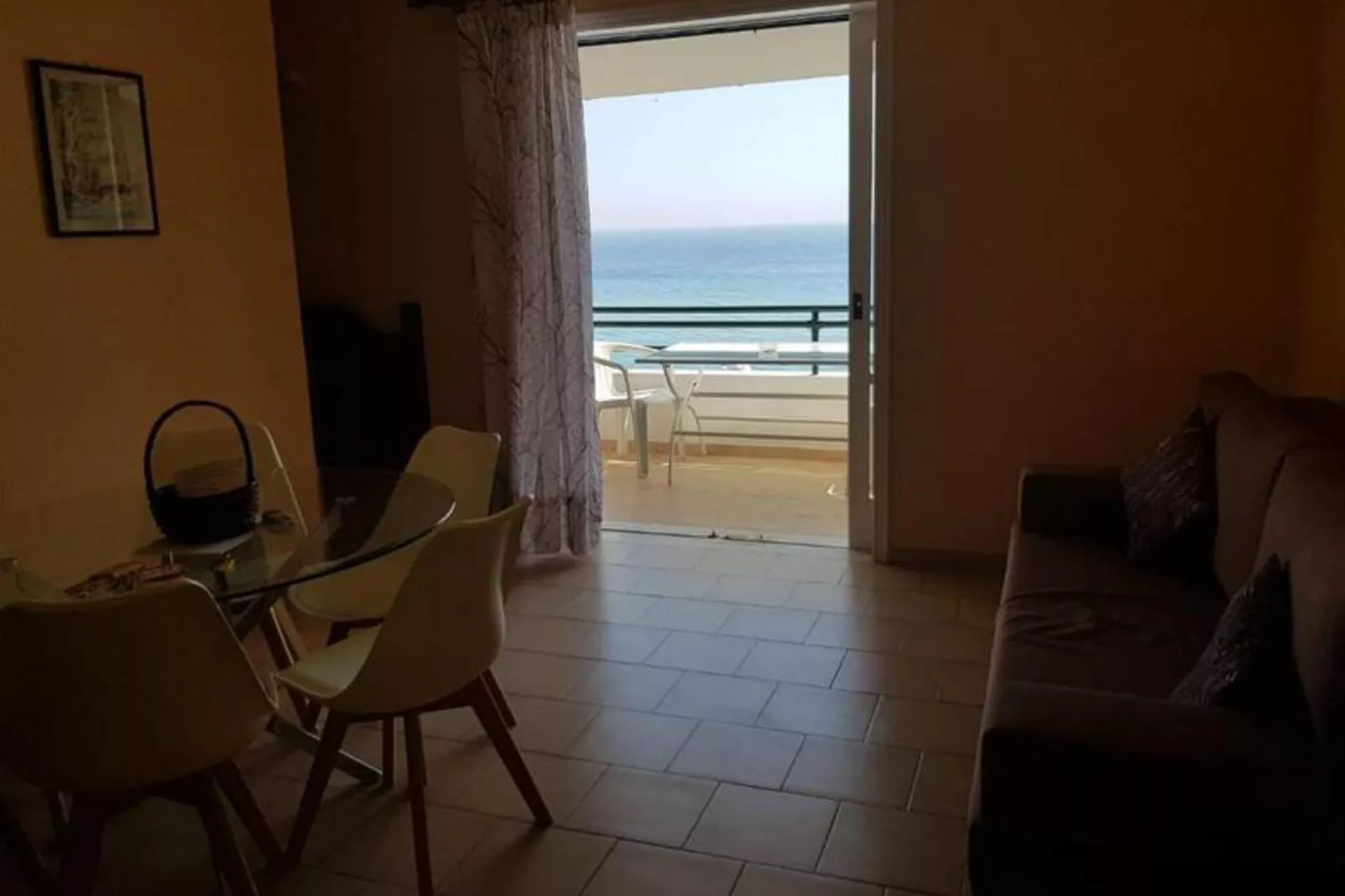 Corfu Glyfada Apartment 87-Woonkamer