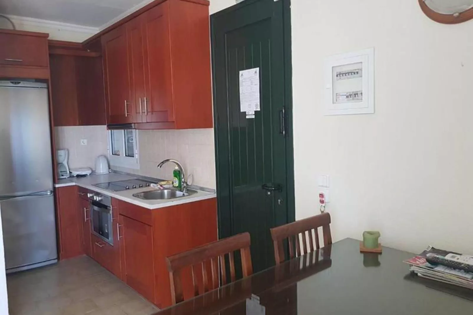Corfu Glyfada Apartment 46-Keuken