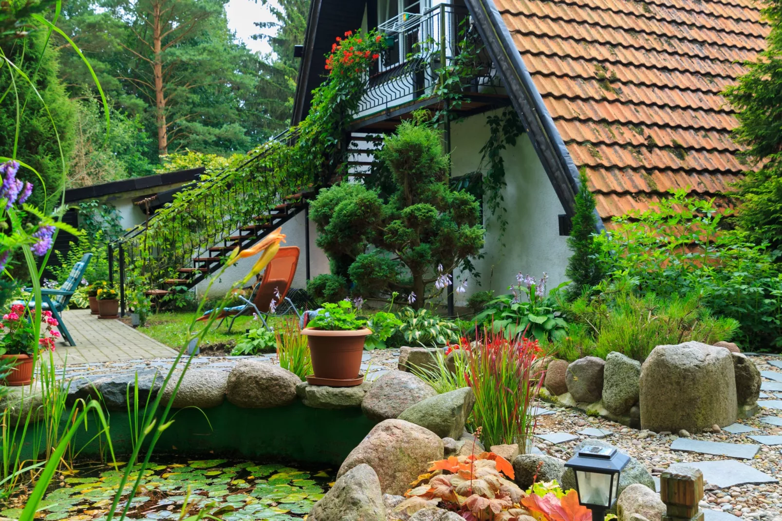 Apartment in a house in the countryside