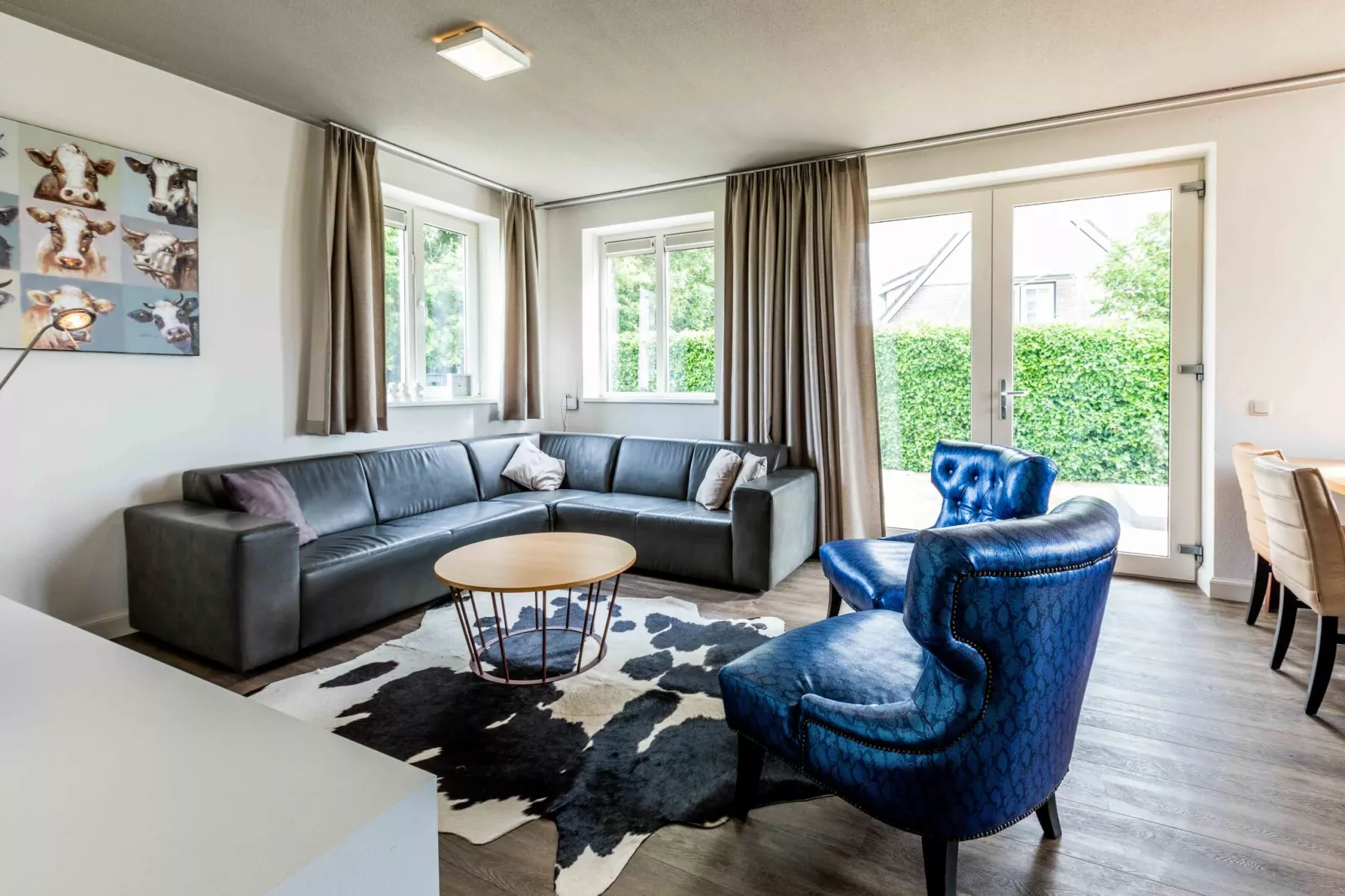 Deluxe 4 personen-Woonkamer