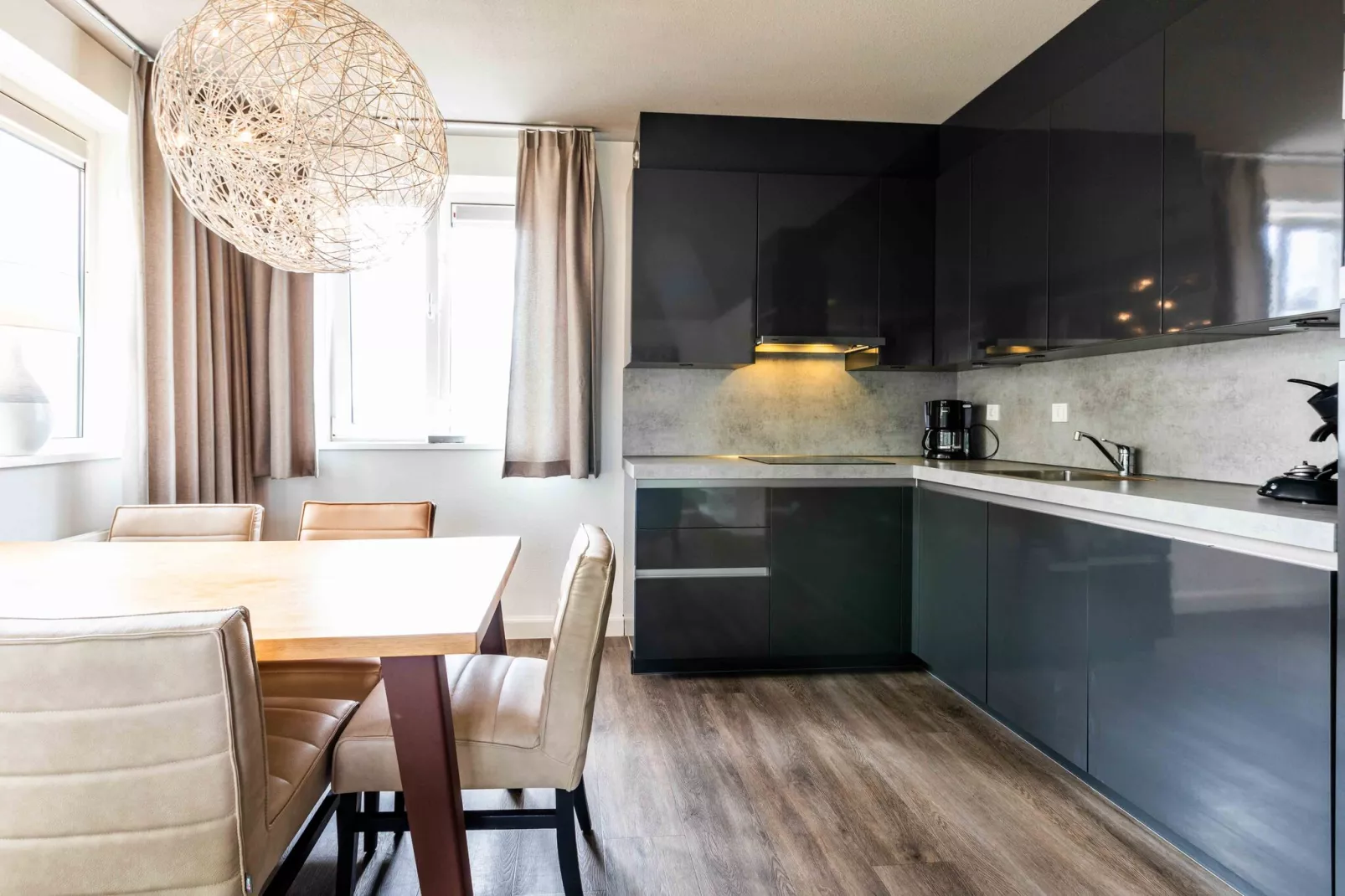 Deluxe 4 personen-Keuken