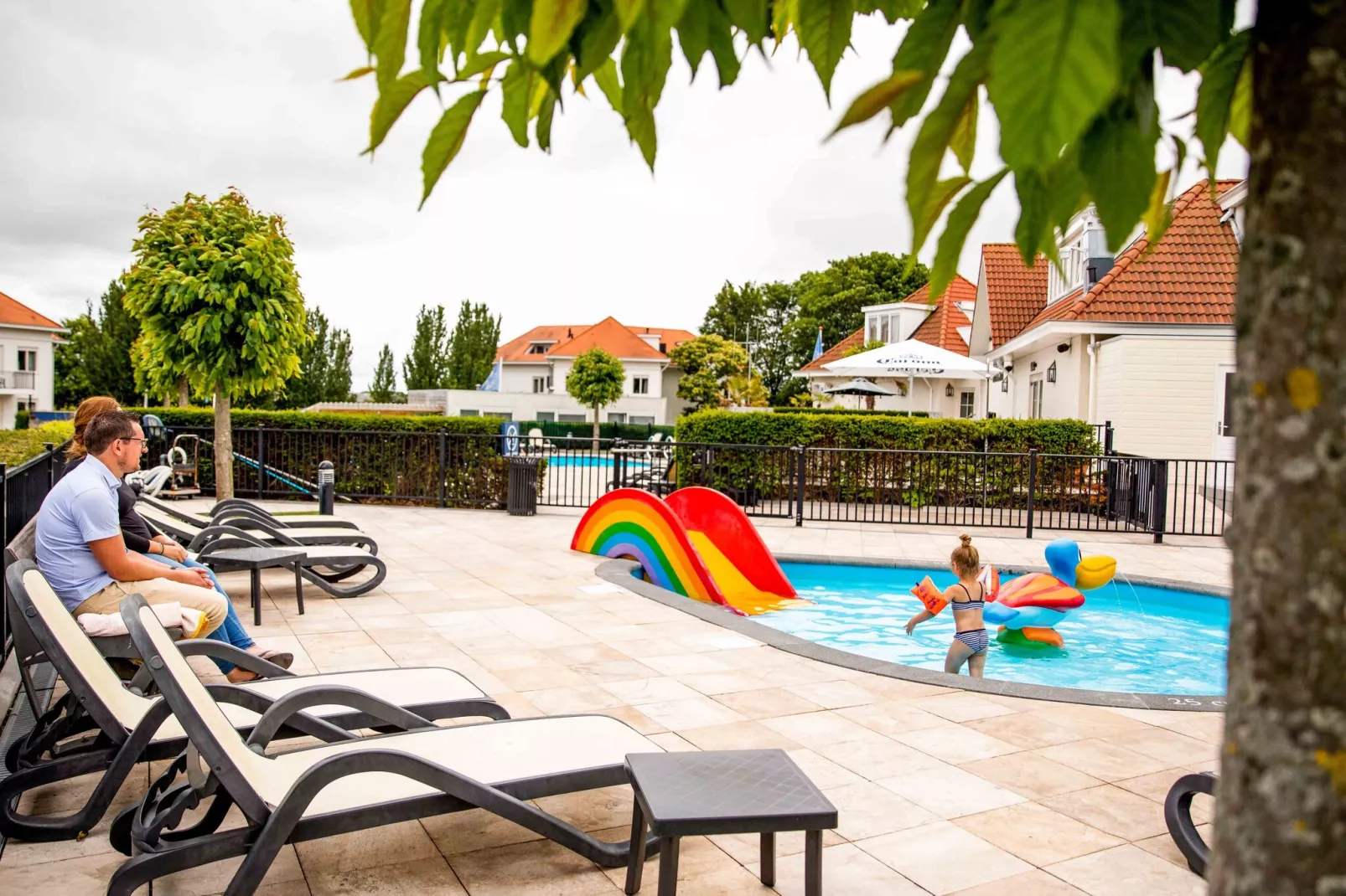 Deluxe 4 personen-Parkfaciliteiten