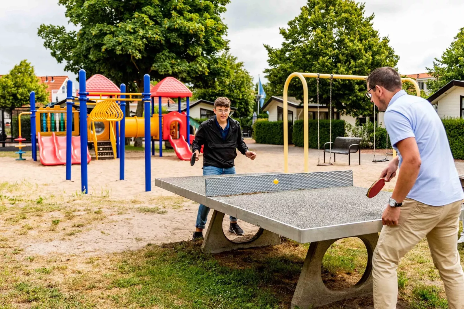 Deluxe 4 personen-Parkfaciliteiten