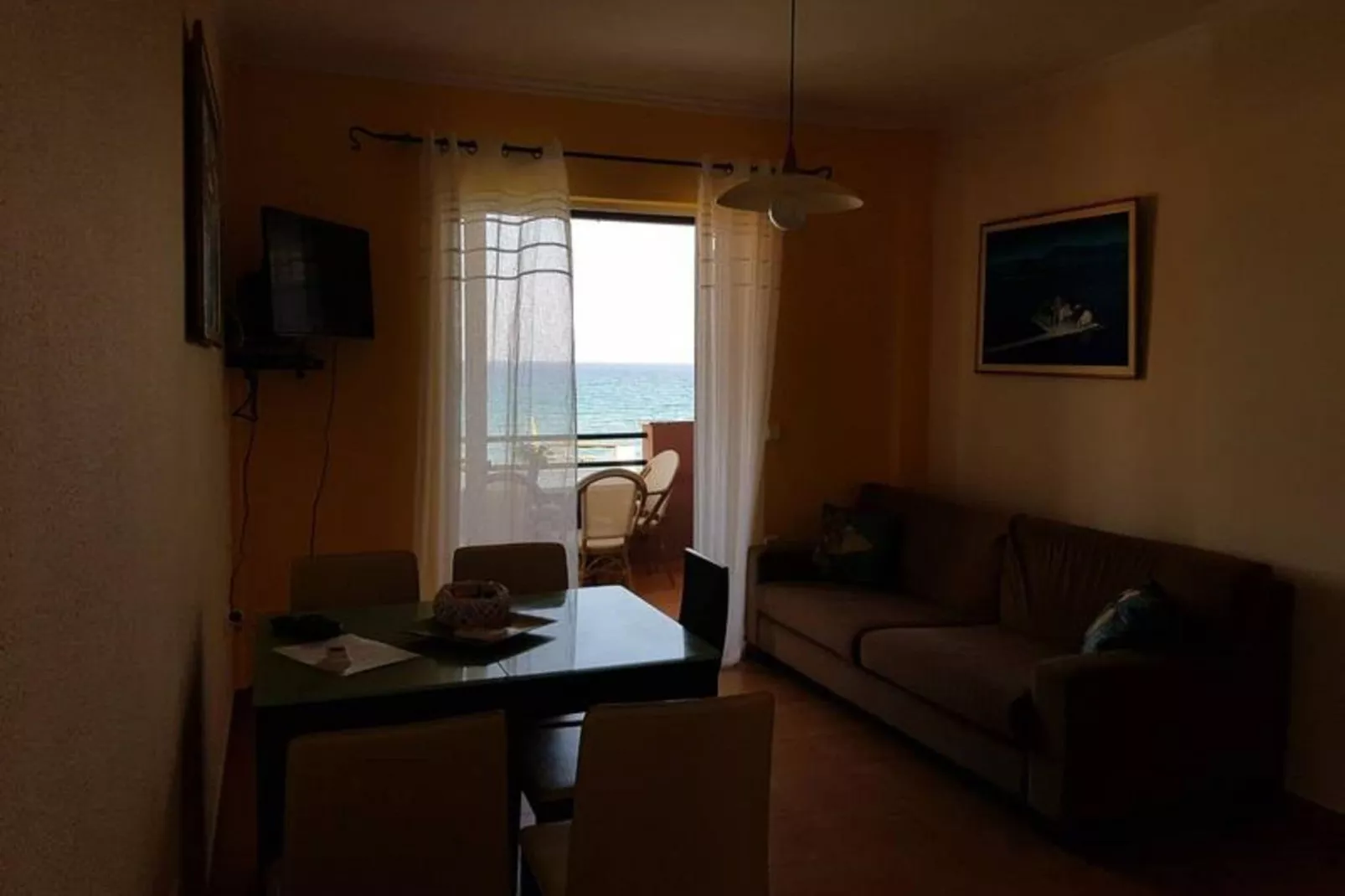 Glyfada Beachfront Apartment A3g 58a-Woonkamer