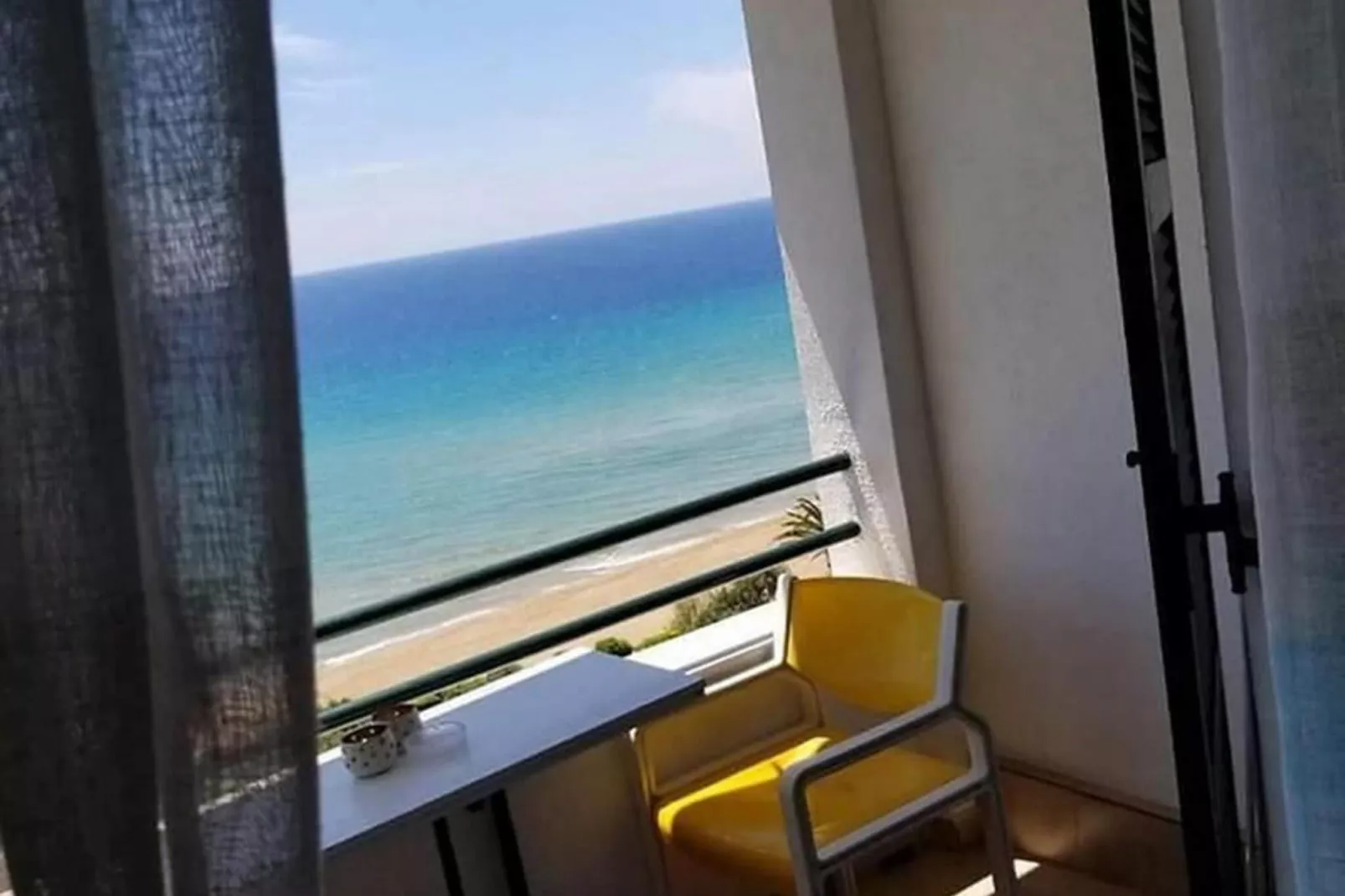 Corfu Glyfada Apartment 84-Terrasbalkon