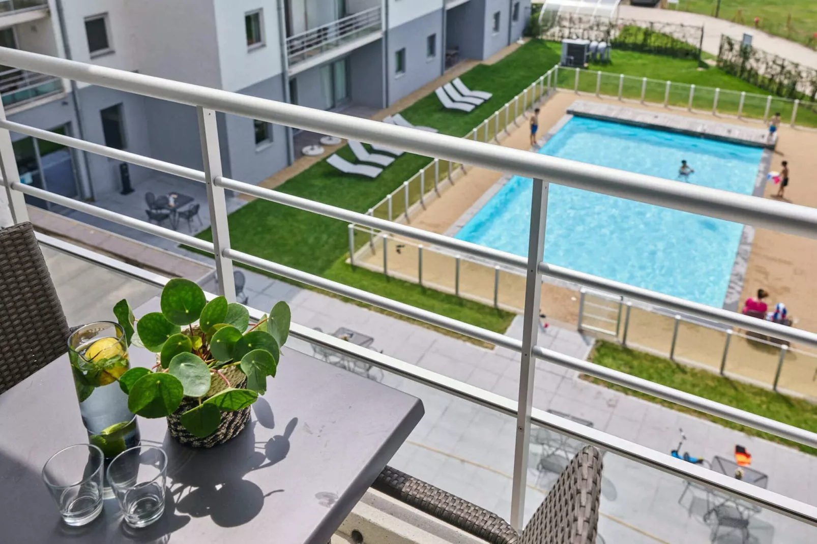 Residence Zeebrugge 1-Terrasbalkon