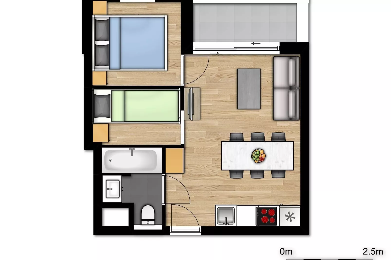 Residence Zeebrugge 1-Faciliteiten