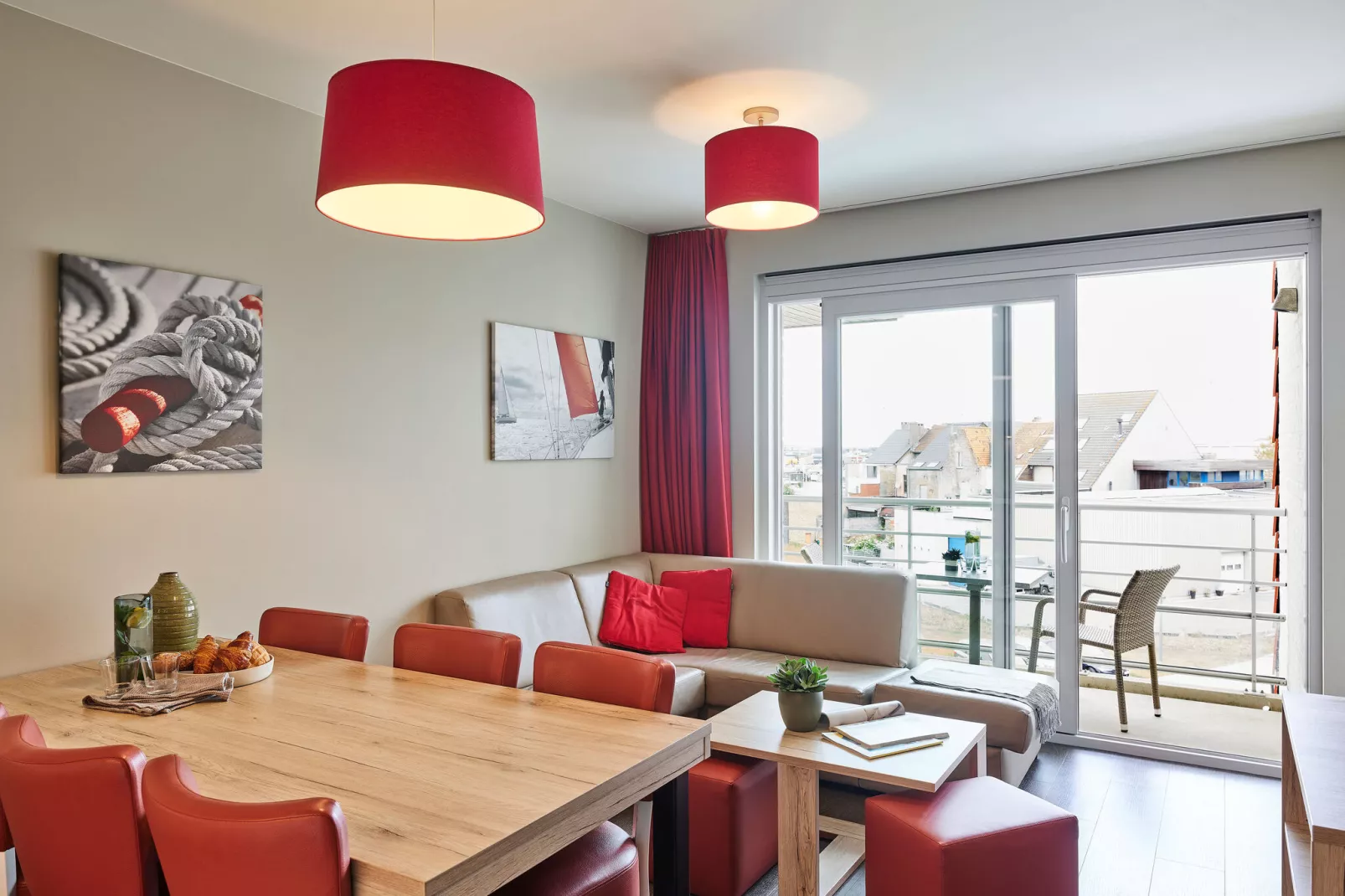 Residence Zeebrugge 2-Woonkamer