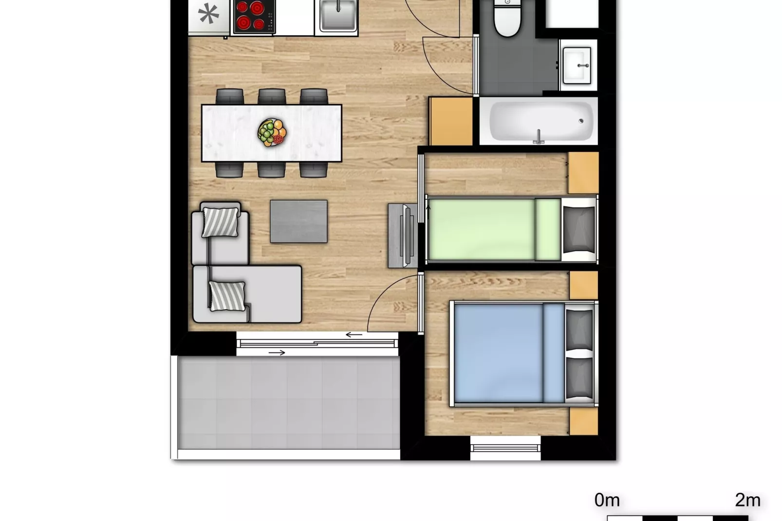 Residence Zeebrugge 2-Faciliteiten