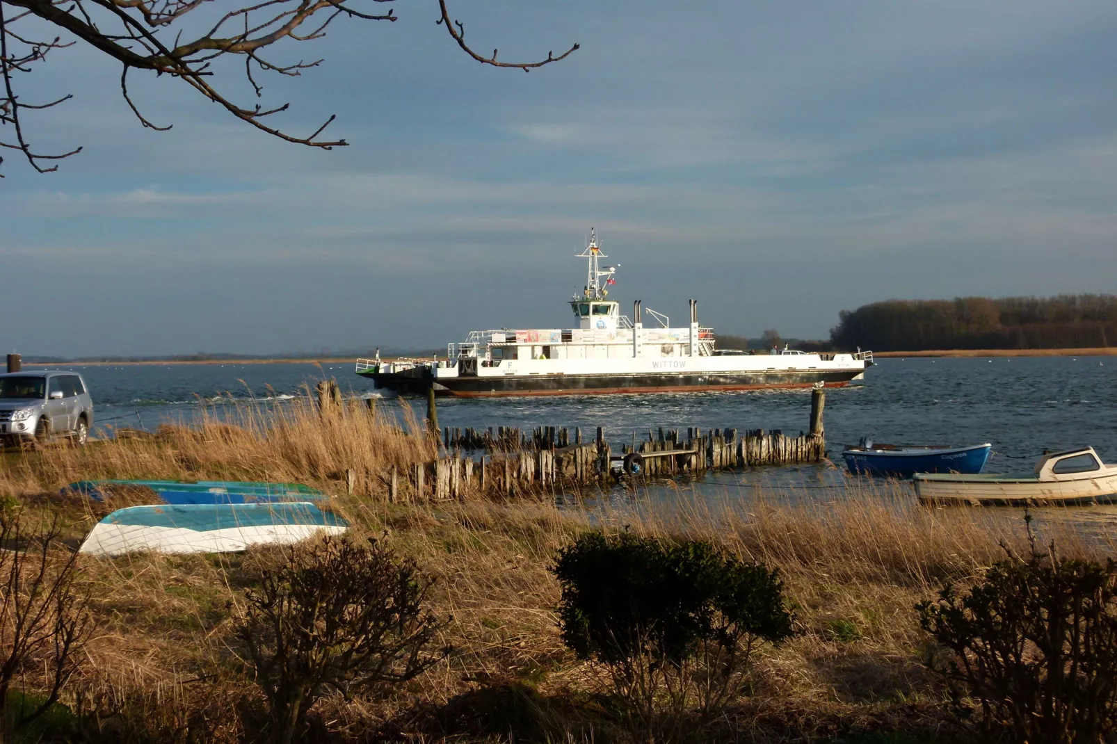 Ostsee-Haus Windland auf der Insel-Gebieden zomer 5km