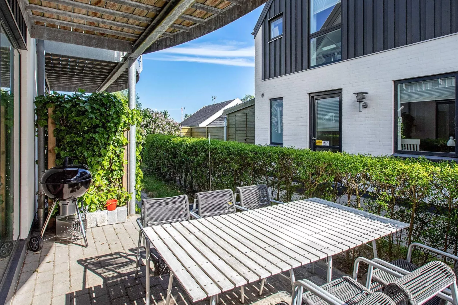 Fantastisch appartement in Væggerløse nabij de zee-Uitzicht