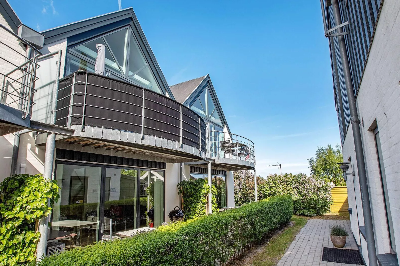 Fantastisch appartement in Væggerløse nabij de zee-Uitzicht