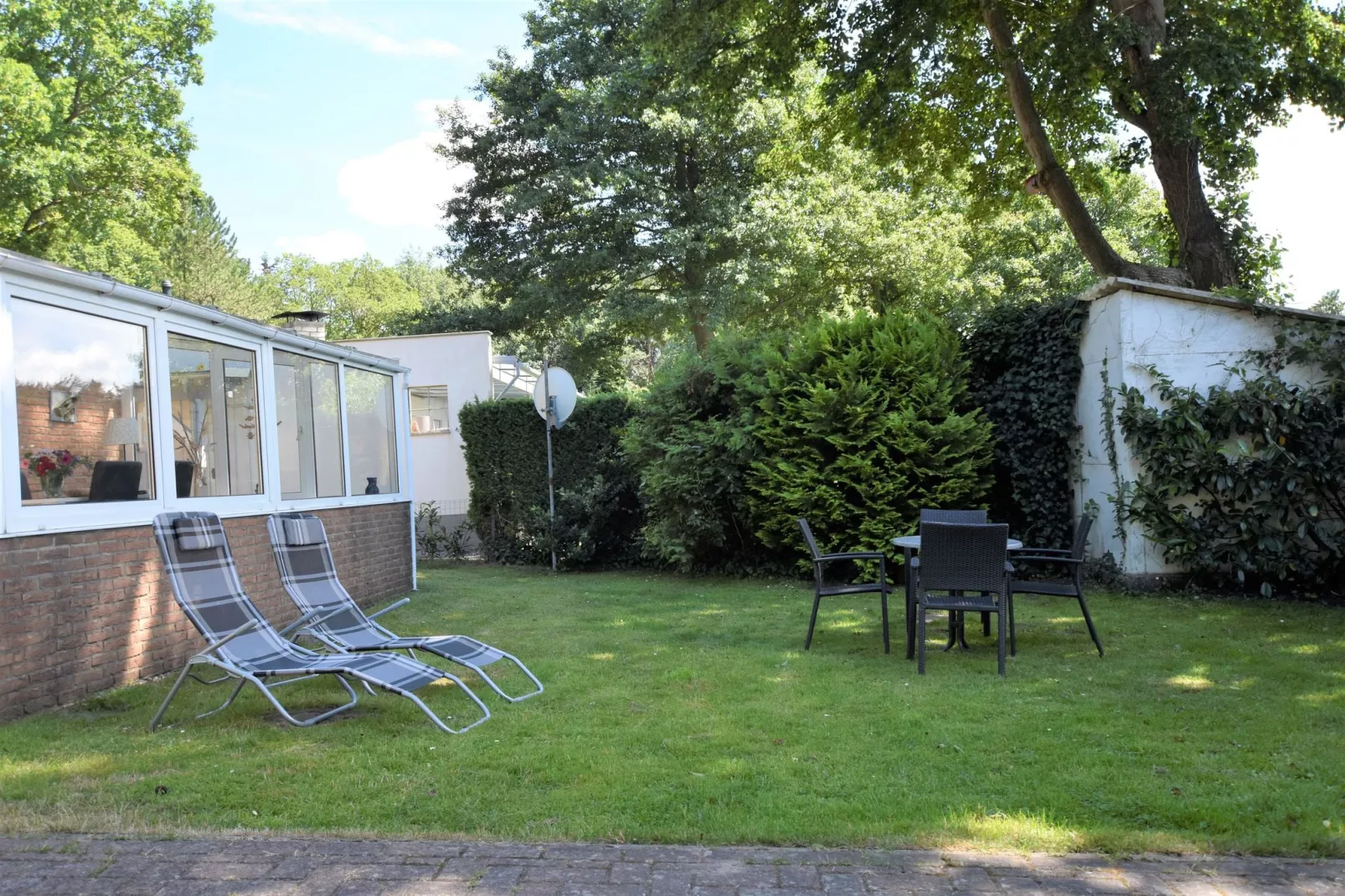 Ferienhaus mit Wintergarten-Terrasbalkon