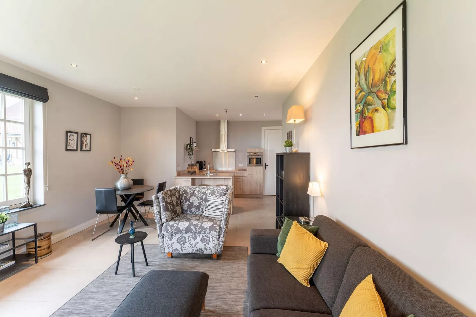 Residentie Heesdael - Suite C beneden-Woonkamer