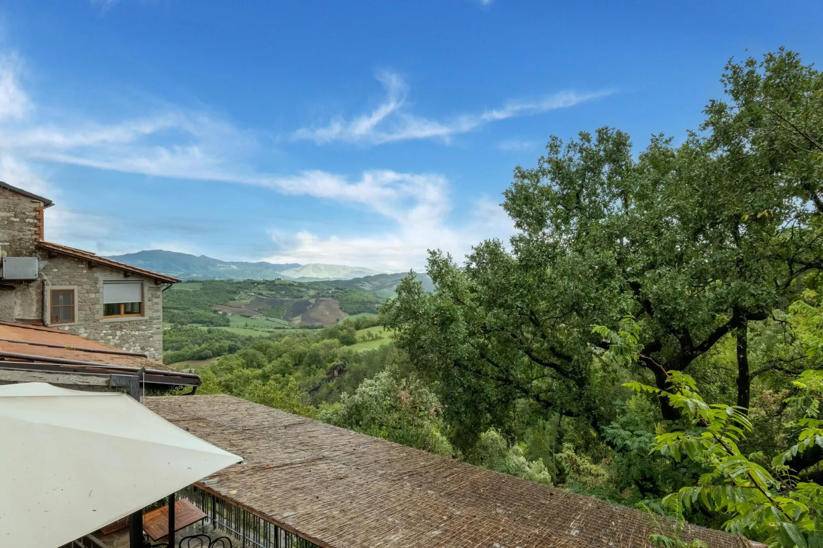 Casa Olivo-Gebieden zomer 1km