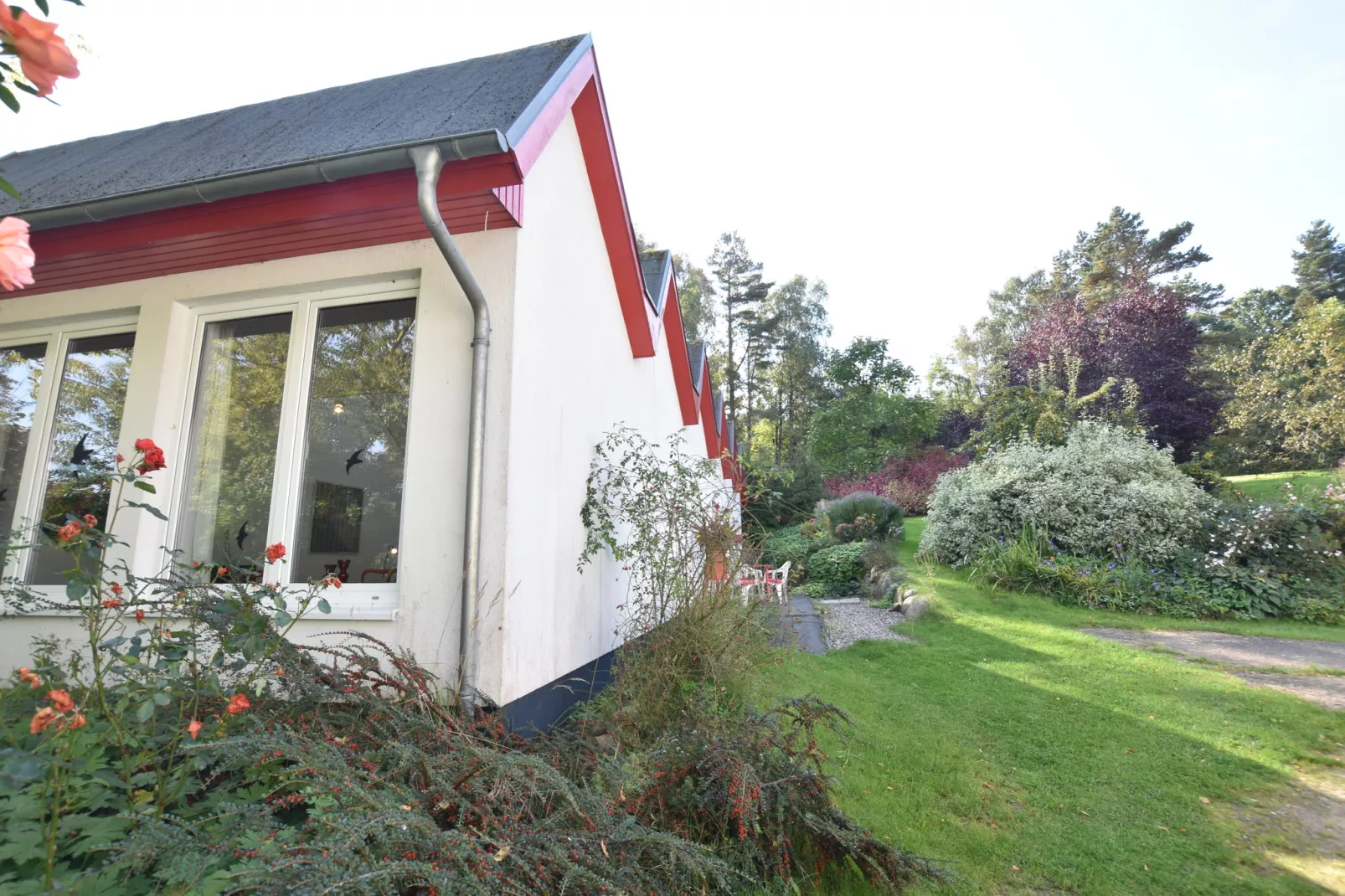 Ostseeblick Kühlungsborn mit Terrasse und Garten-Buitenkant zomer