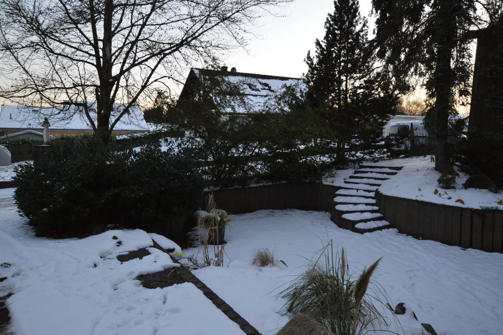 Ferienwohnung Erdgeschoss Weitblick I-Tuin winter