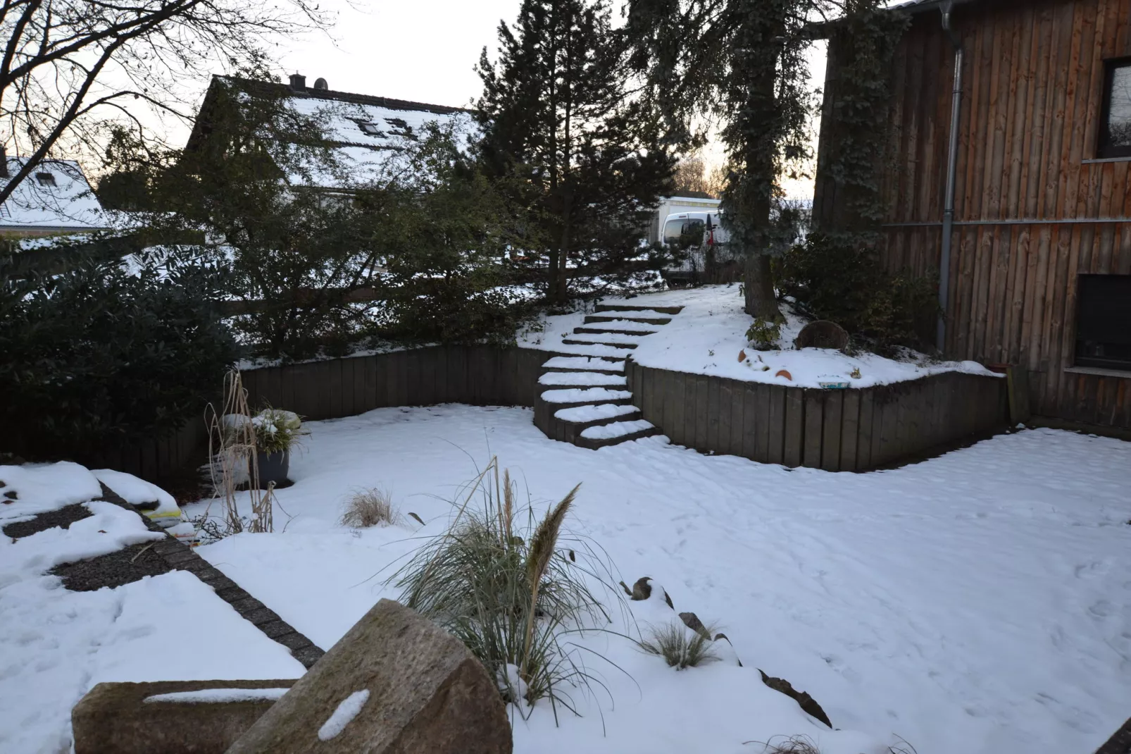 Ferienwohnung Erdgeschoss Weitblick I-Tuin winter