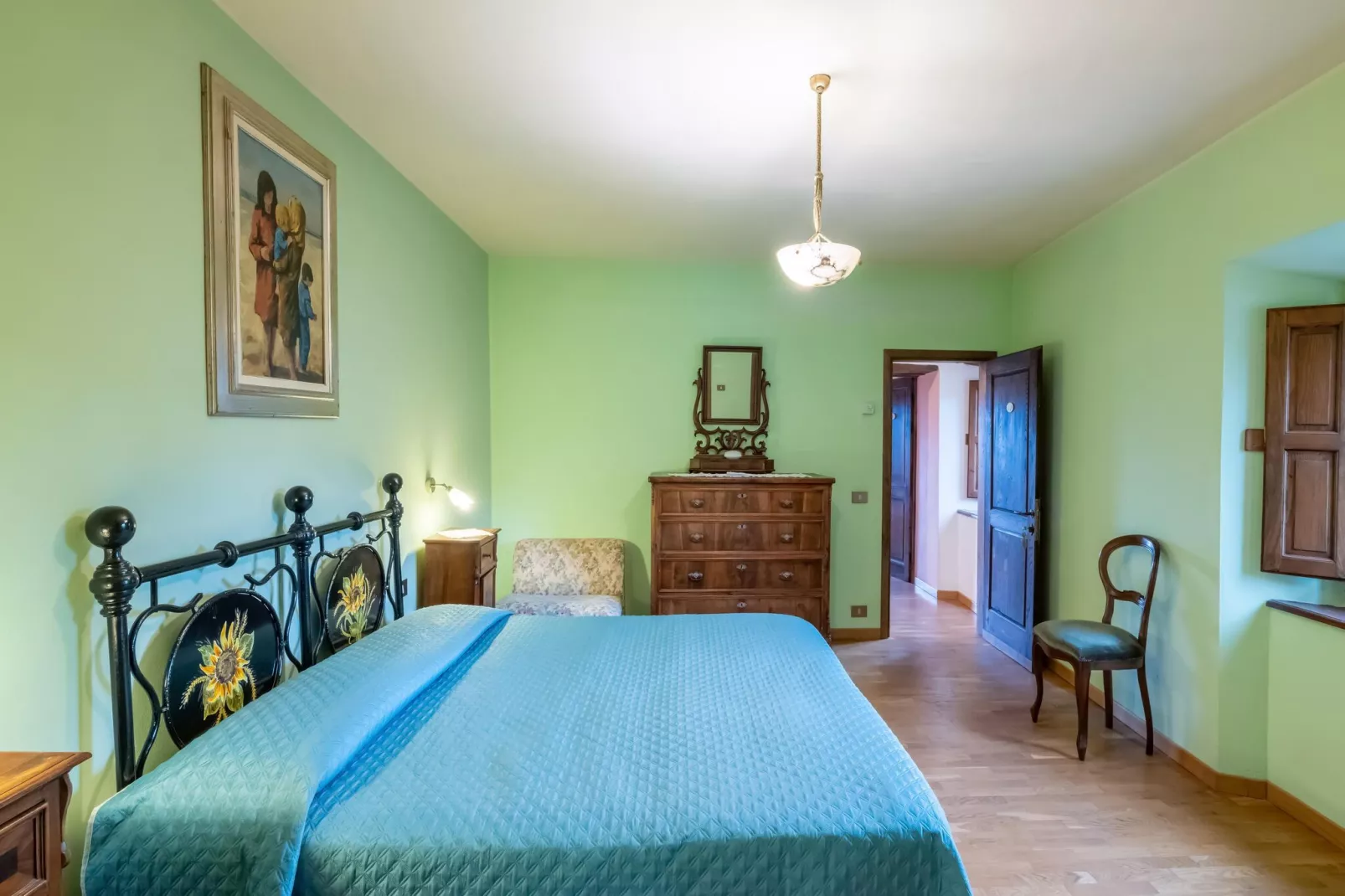 Casa Mirolago-Slaapkamer