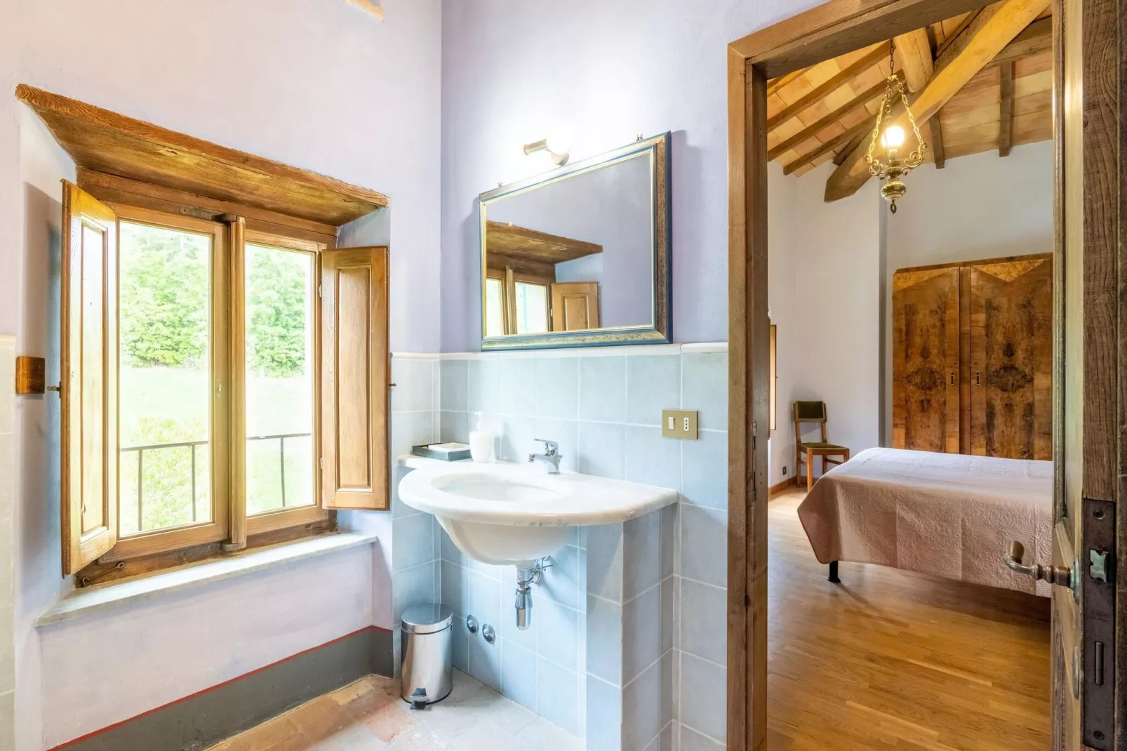 Casa Mirolago-Badkamer