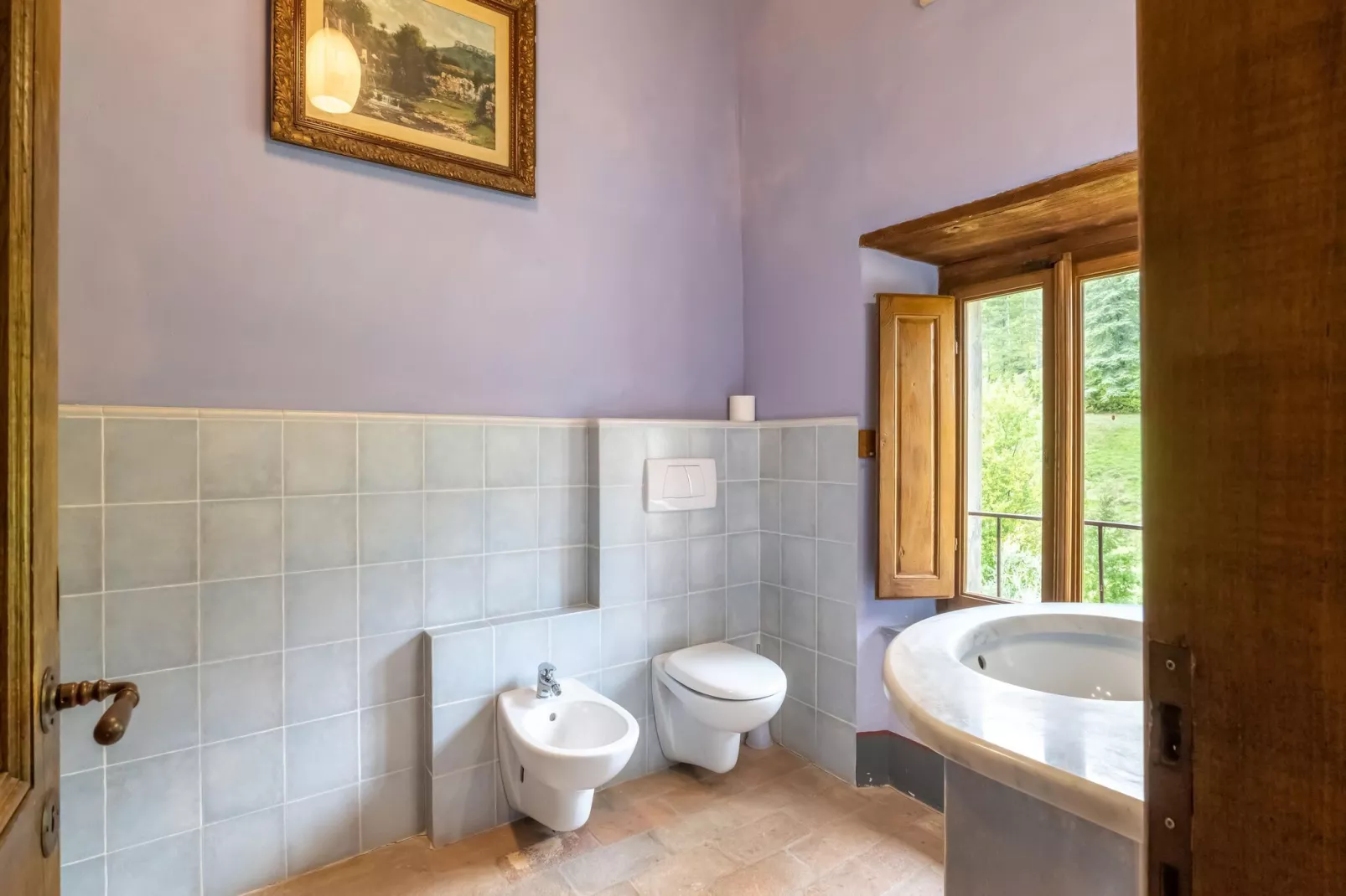 Casa Mirolago-Badkamer