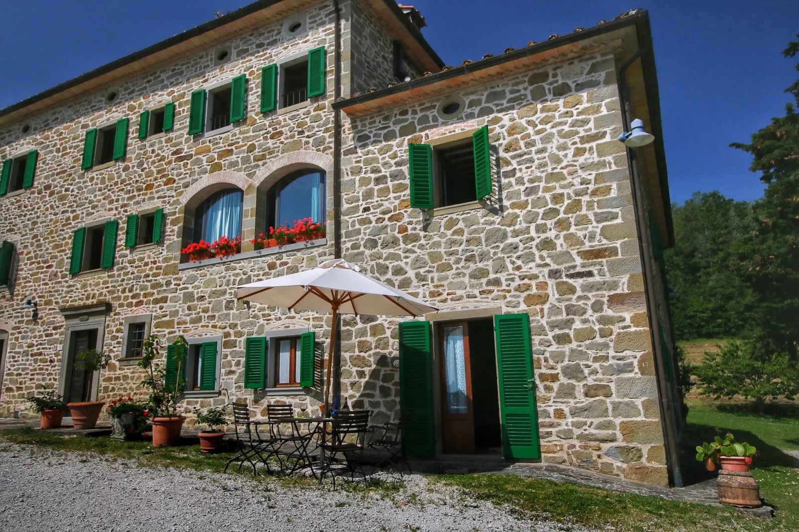 Casa Granaio-Buitenkant zomer