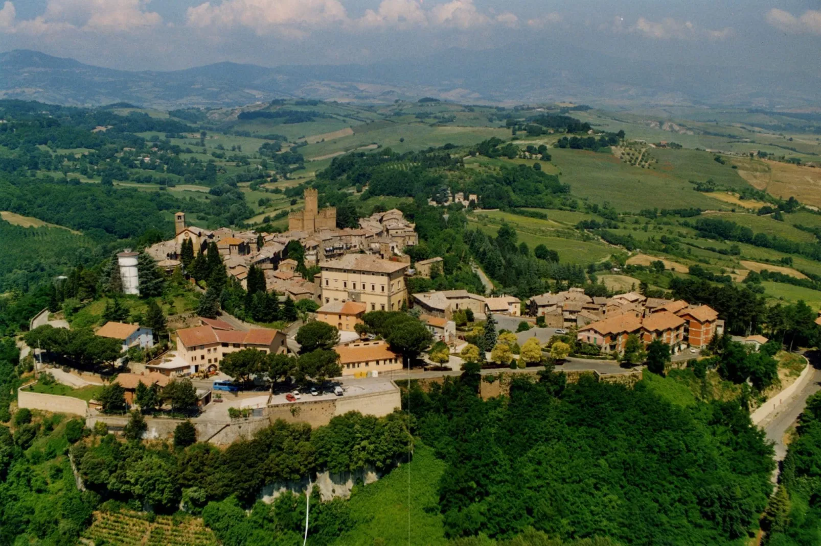 Il Capitello-Gebieden zomer 1km