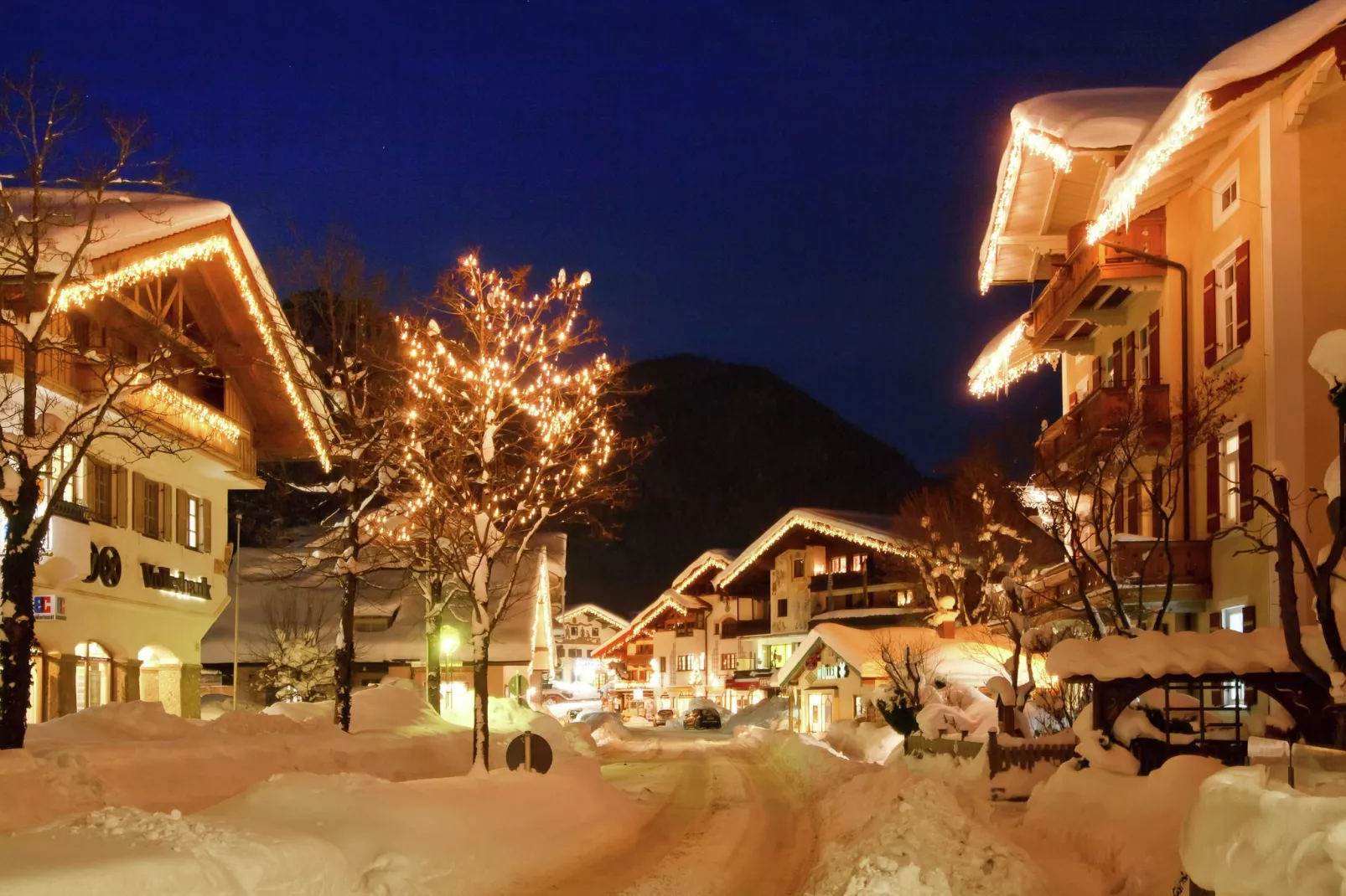 Moderne vakantiewoning in Ruhpolding met zwembad-Gebied winter 5km