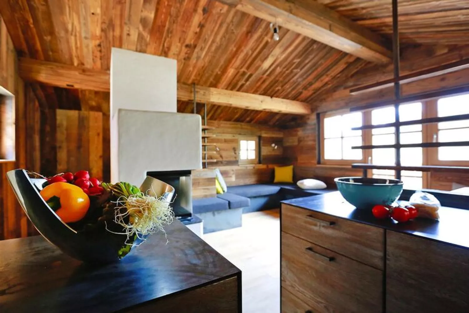 Lisa Chalets 4 Personen-Woonkamer