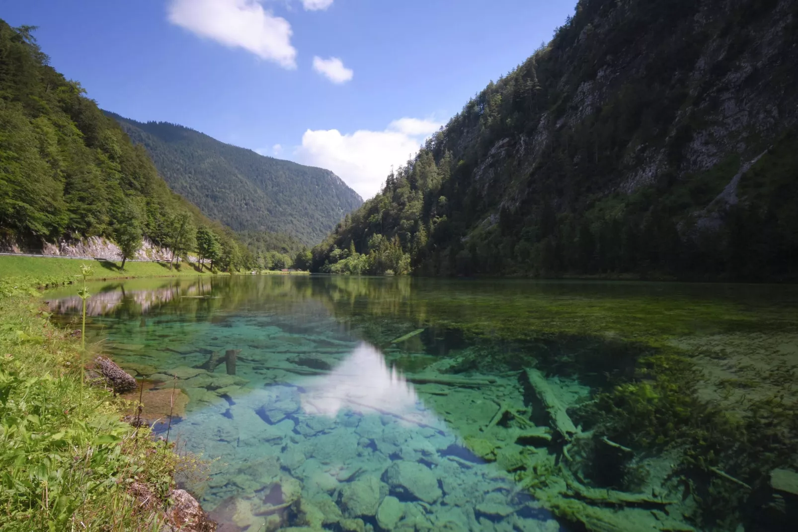 Im Chiemgau-Gebieden zomer 20km