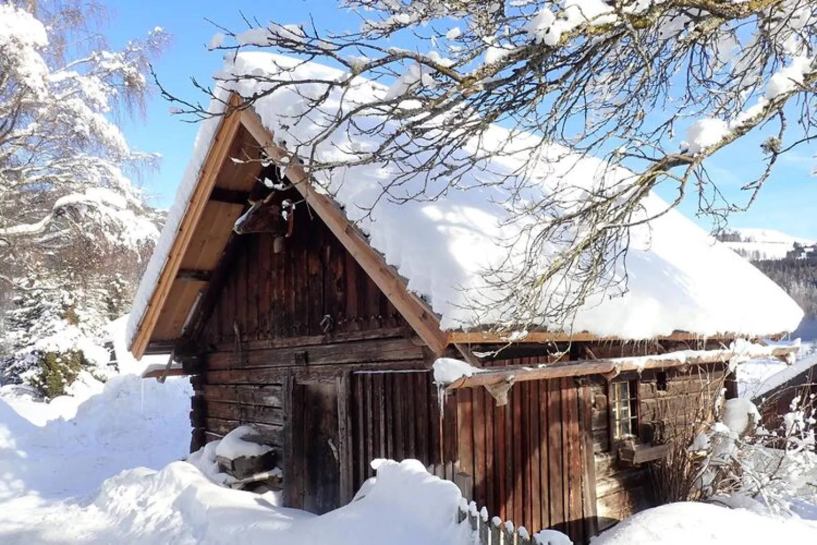 Mesnerhaus Fuchsn-Exterieur winter