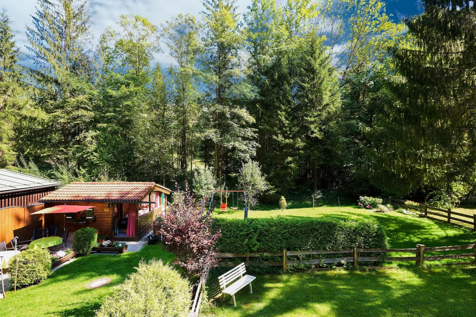 Schönau am Königssee-Tuinen zomer