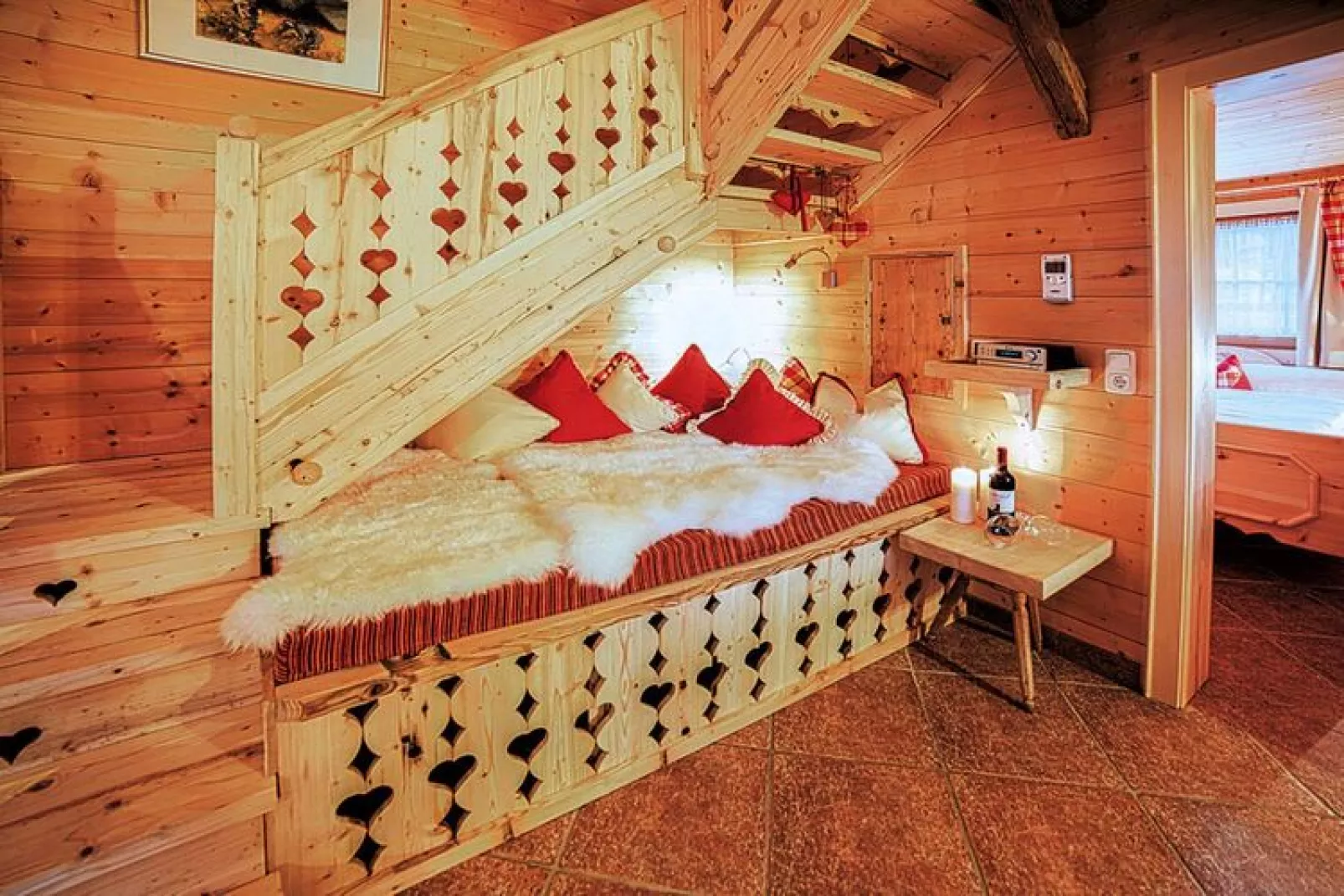 Naturdorf Oberkühnreit - Naturdorf Chalet - 8 Personen-Slaapkamer