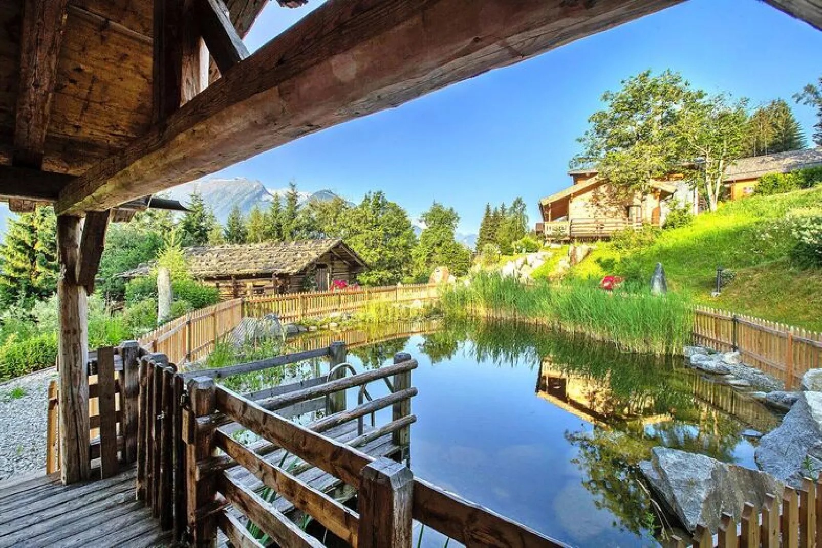 Naturdorf Oberkühnreit - Naturdorf Chalet - 8 Personen-Terras