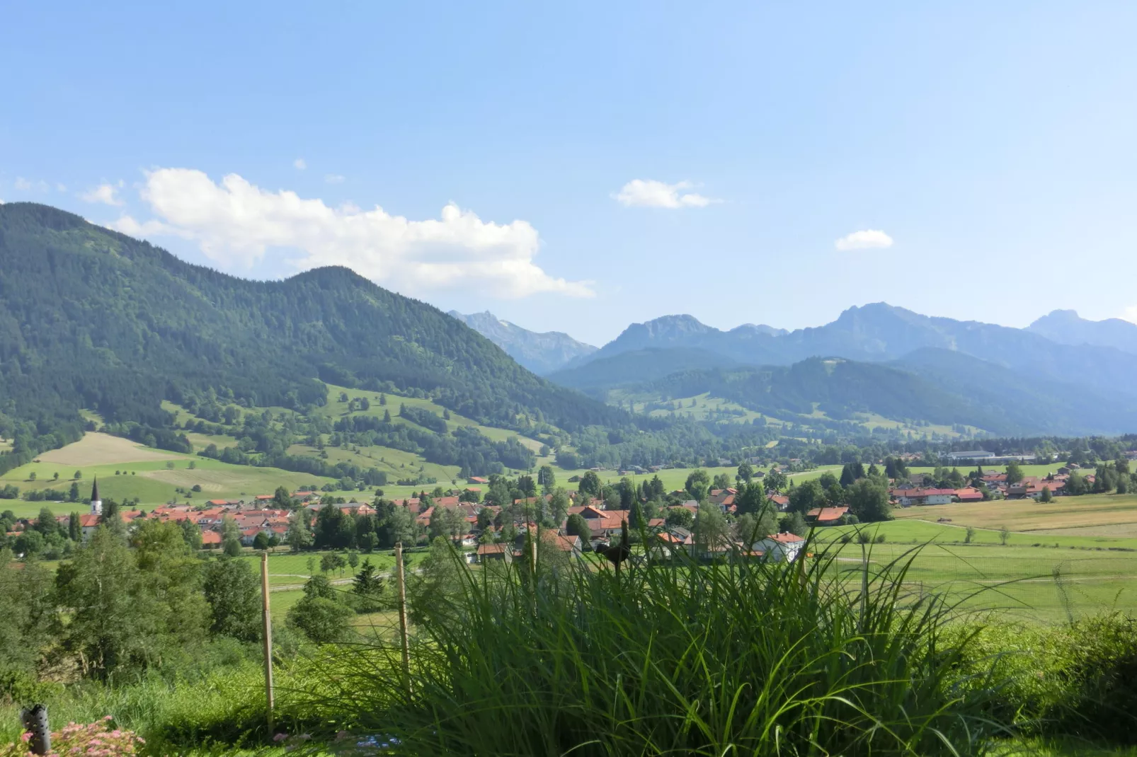 Allgäu-Gebieden zomer 1km